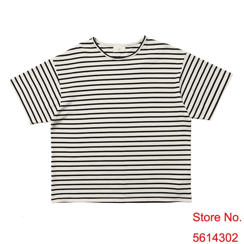 

2021 New Classic Design - Fourth Collection Striped Women Couples Fog Tees Justin Bieber T-shirt Men Smgv, White;black