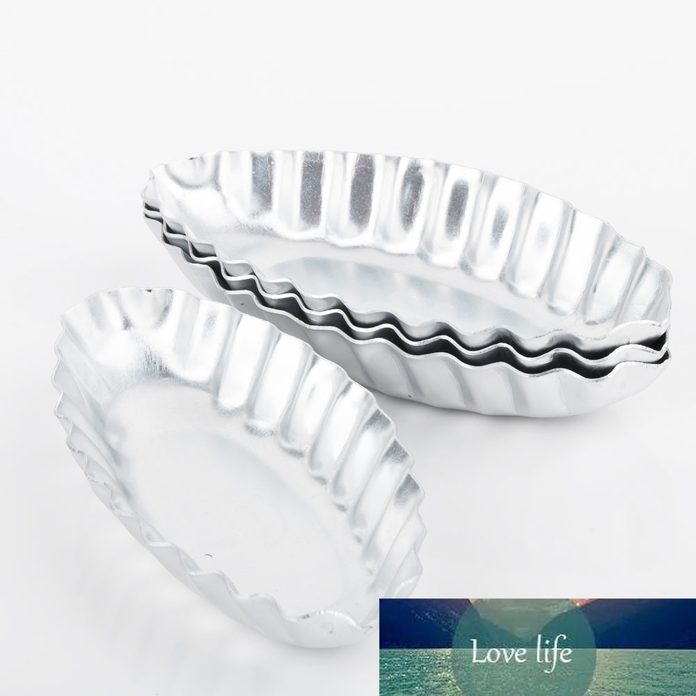 

4pcs Tart Mould Cake Mold Bakeware Aluminum Sailing Boat Shape Pudding Chocolate Cookie Baking and Pastry Tools