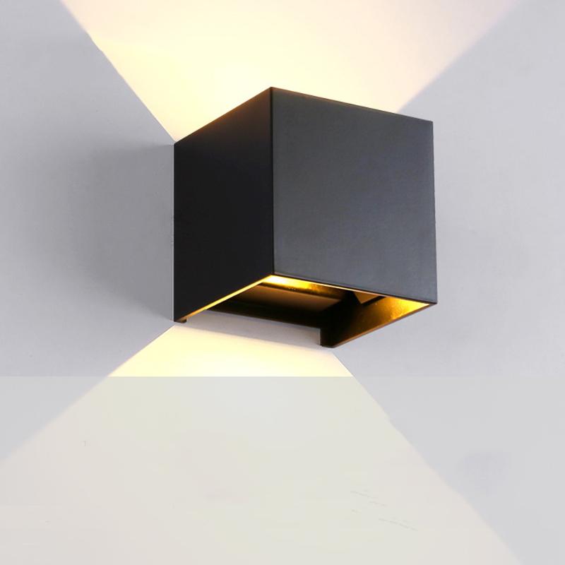 

Led Wall Lamps Outdoor Modern Wall Sconce Luminaria 110-220V Led Light Wrought Iron Simple Modern Lamp