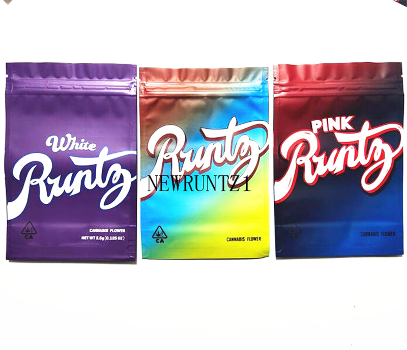 

3.5g 7g jokes up COOKIES California smell proof 420 packaging mylar bags pink runtz 710 custom mylar bags for