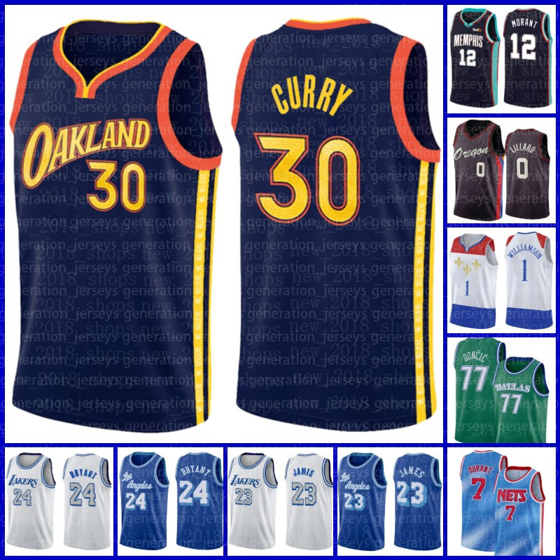 

Stephen 30 Curry Jersey Golden State Warrior Basketball Klay 11 Thompson Draymond 23 Green Andre 9 lguodala 2021 New, Black;red