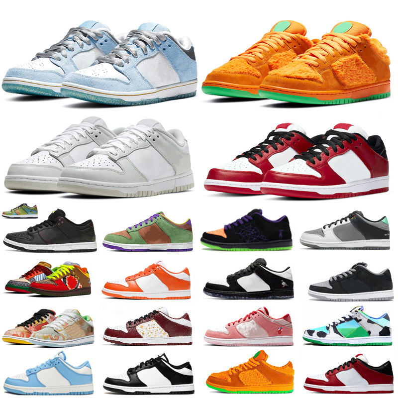 

2021 dunk Core Pink Low running shoes for men women Photon Dust Black Royal White Diamond Court Purple Syracuse womens sports sneakers trainer, #22 raygun tie dye-1