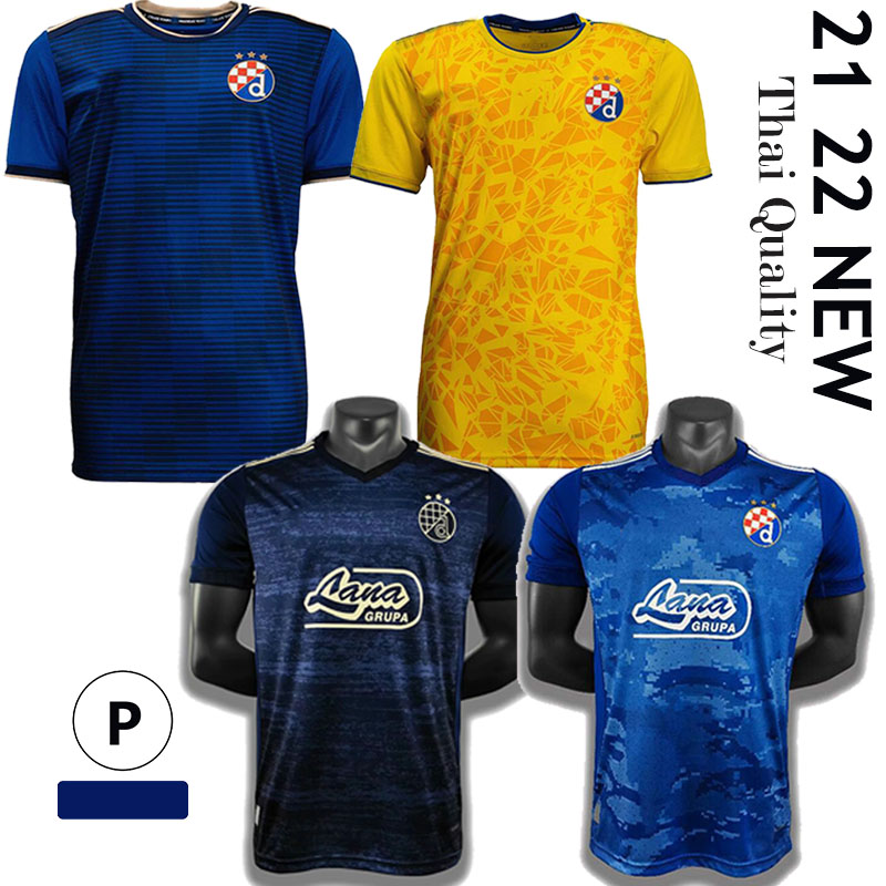 

2021 2022 GNK Dinamo Zagreb Soccer Jerseys 21/22 Home Blue ORSIS PETKOVC PERIC OLMO ADEMI GOJAK men Football Shirts uniforms Thai, Budinamo 20-21 home