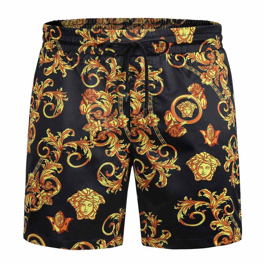 2021-010 designer-style waterproof fabric runway trousers summer beach pants men&#039;s board shorts men&#039;s surfing shorts swim trunks shorts-image-662729332