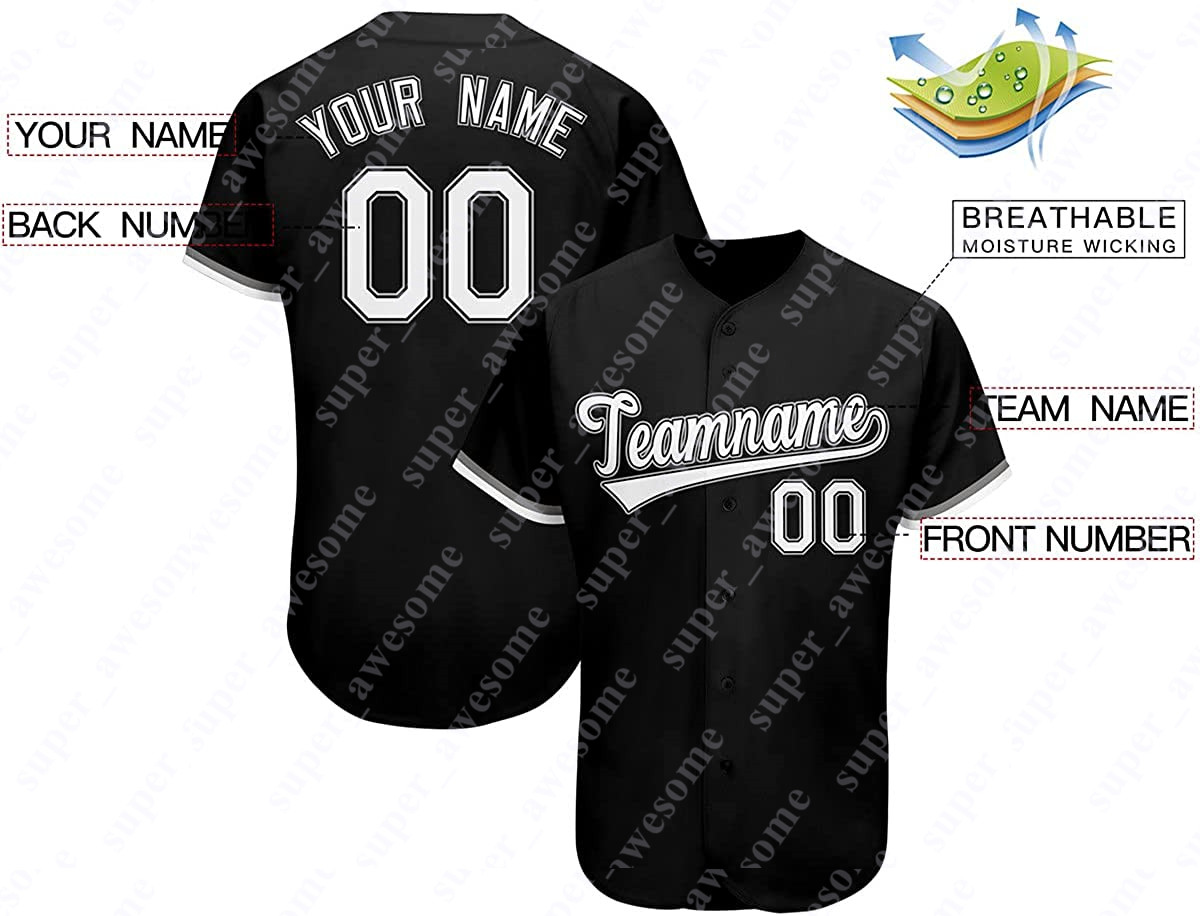 

Custom Baseball Jersey Personalized Printed Hand Stitched Jerseys Men Women Youth 20210722441