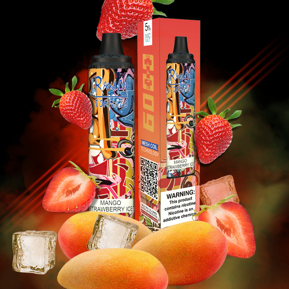 

Original Rechargeable Disposable Hookah Pen Electronic Cigarettes Fruits Flavor USB Charging Vape Pen Kit R and M Tornado 6000 Puff ODM Vaporizer Electric Pod E Cig