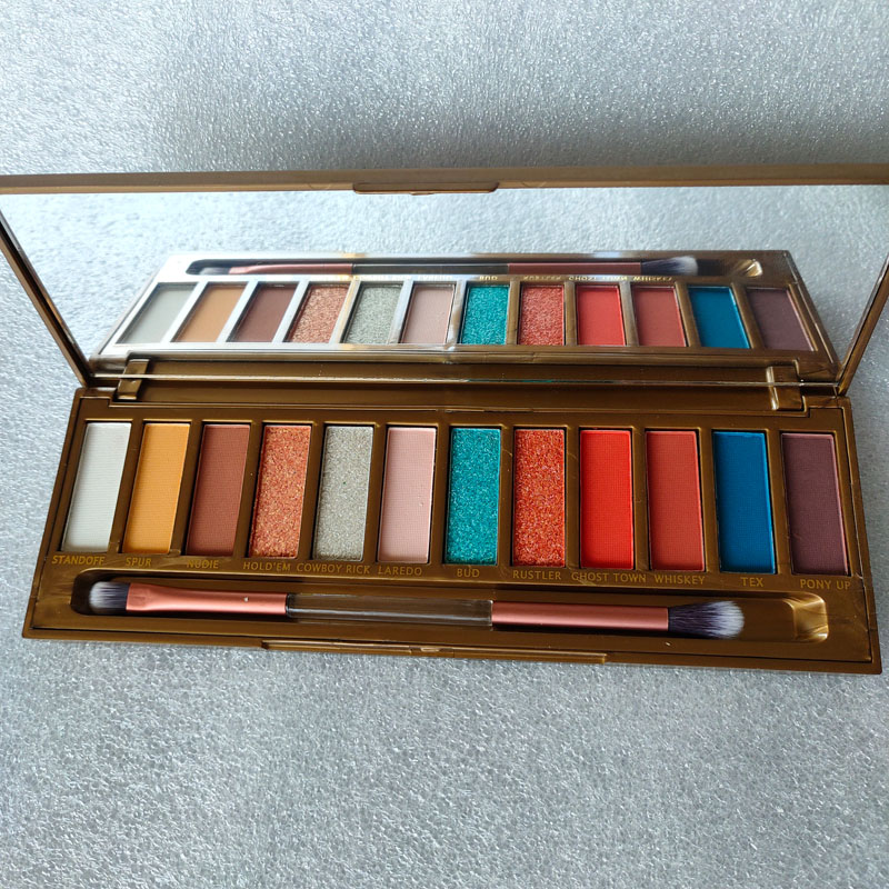 

12color eye Shadow palette Matte Shimmer eyeshadows with Makeup Brush eyeshadow, Multi