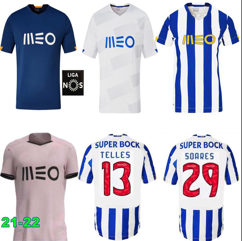

2021 2022 soccer jerseys Sergio Oliveira Mehdi Moussa Luis Diaz Mateus Evanilson PEPE Man fourth football shirt Otavio Porto 21 22, Black;yellow