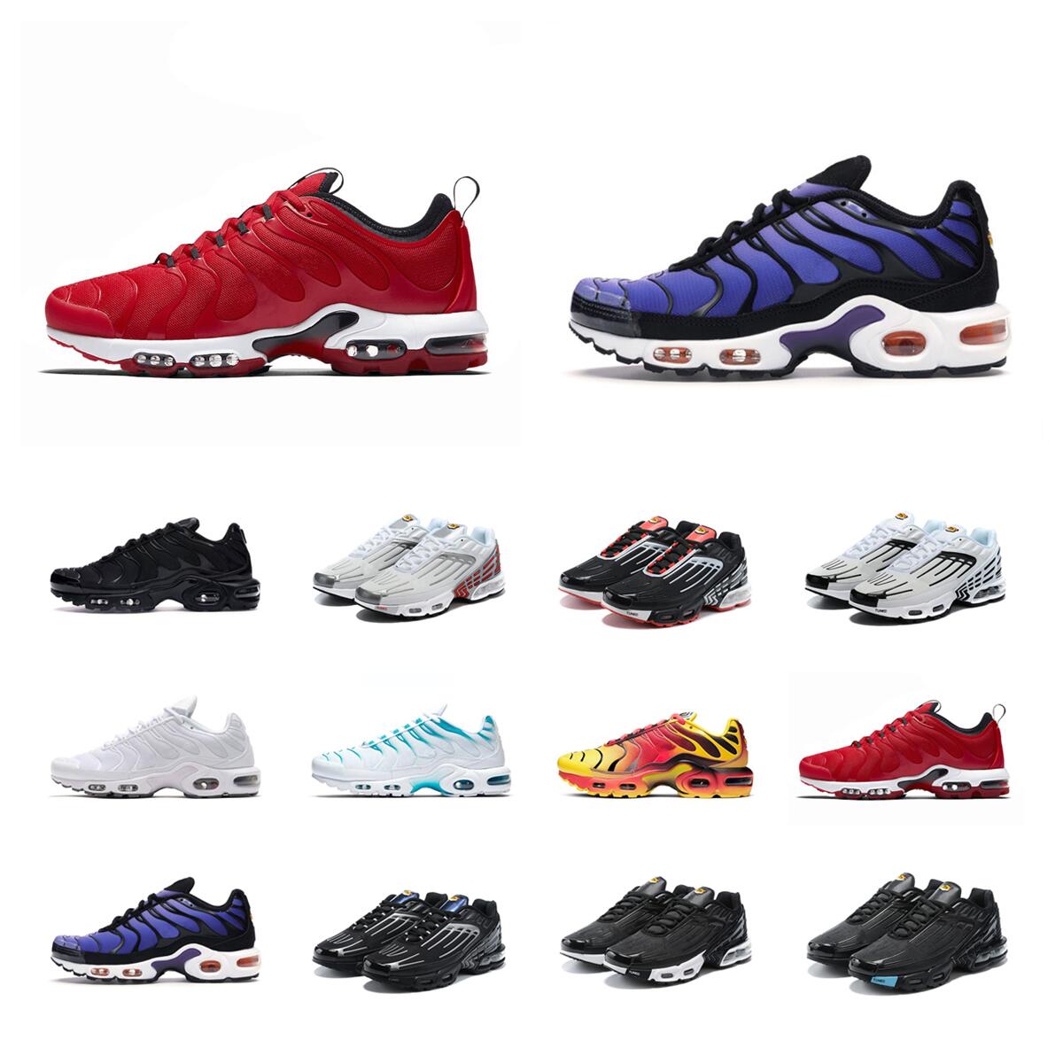 

Parachute Tn Plus 3 Running Shoes Men Women Sunset Triple Black Mens Trainers Sports Grey sneakers size eur 36-45, 14 40-45