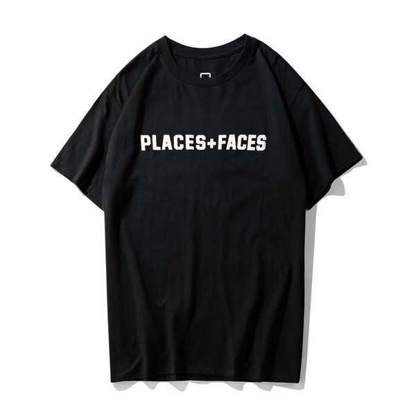 

Places+Faces Reflective T-Shirts Men High Quality Cotton Hip Hop Streetwear Tee 3M O-Neck T-Shirt Letter Women, Pink