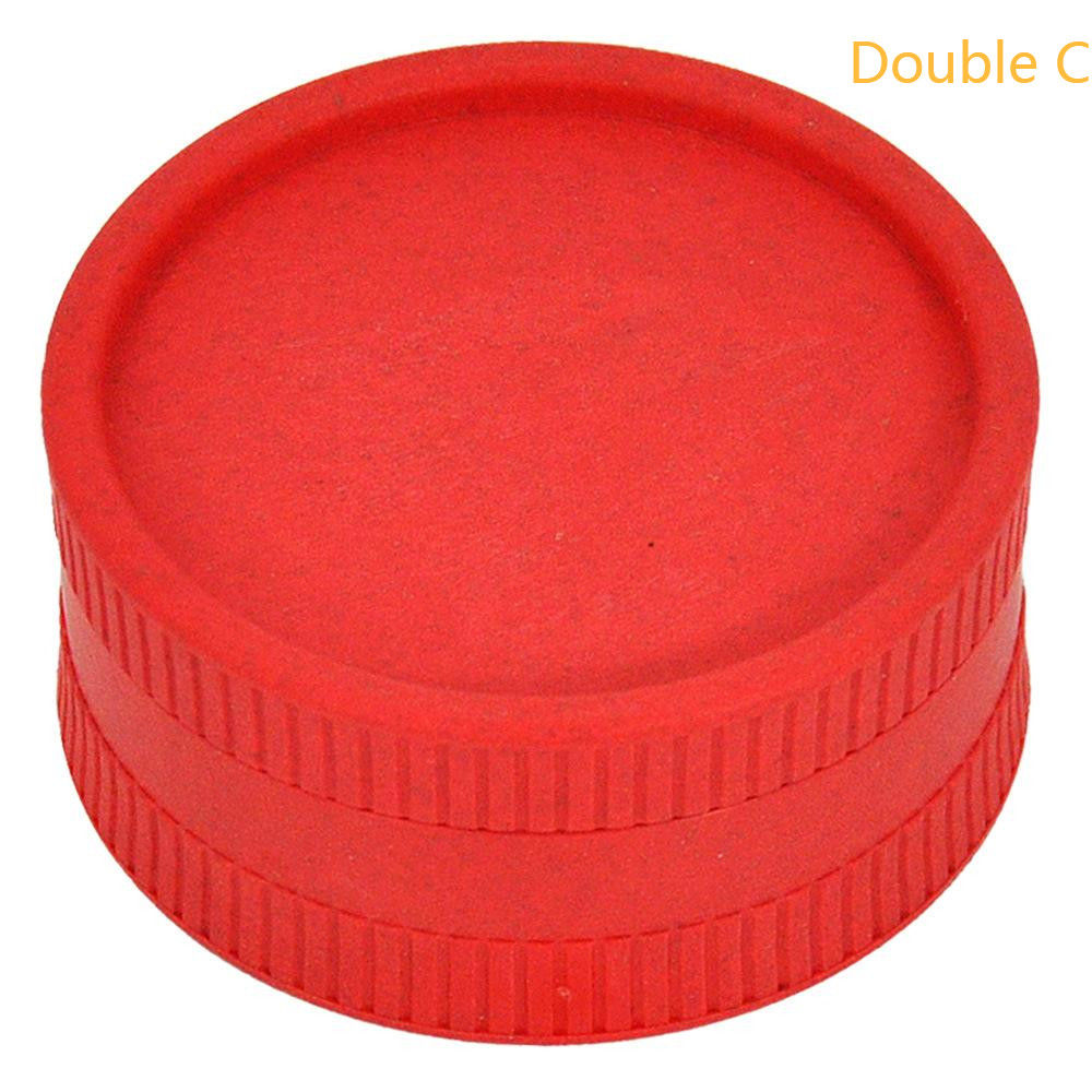 

Portable 40MM two layers Degradable Plastic Grinder of 5 colors Custom Logo available Cigarette Smoking Container hookahs