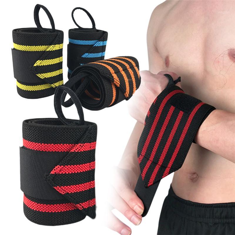

Wrist Support 1PCS Gym Fitness Adjustable Wristband Elastic Wraps Bandages For Weightlifting Powerlifting Breathable Support1