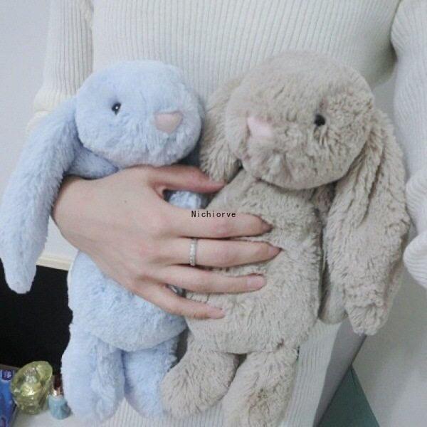 

DHL ship Easter bunny Creative Toy Doll Cute Bunny Rabbit Cute Stuffed Baby Girls Toys Cute 30CM Christmas Holiday Gifts