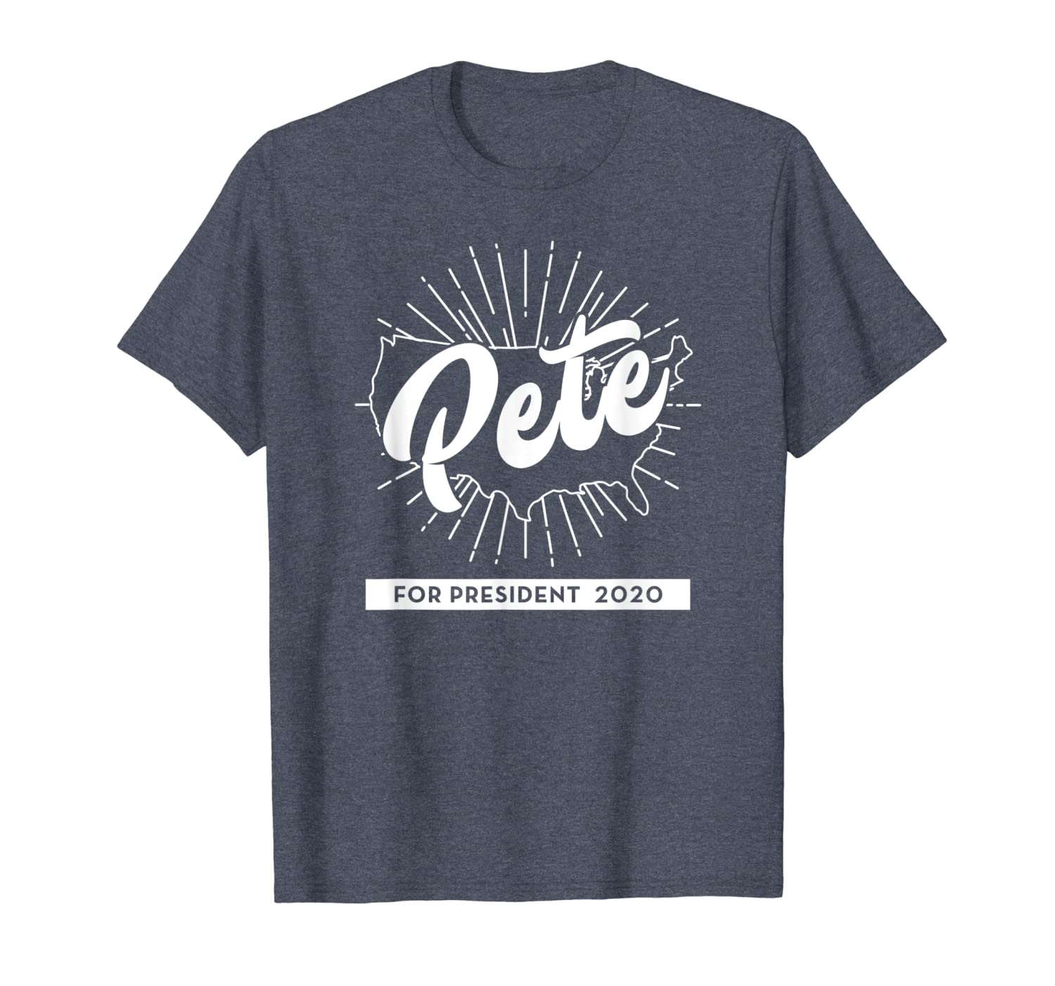 

pete buttigieg for president 2020 mayor pete t-shirt, White;black