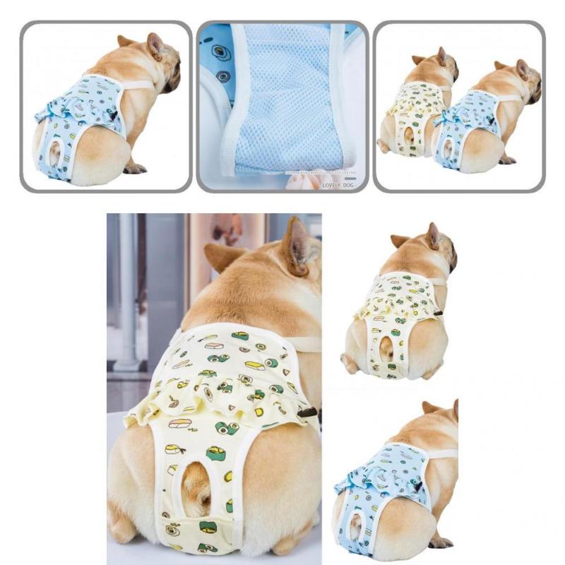 

Dog Apparel Puppy Pants Unisex Pet Underwear Summer No Pilling Soft Diaper Physiological