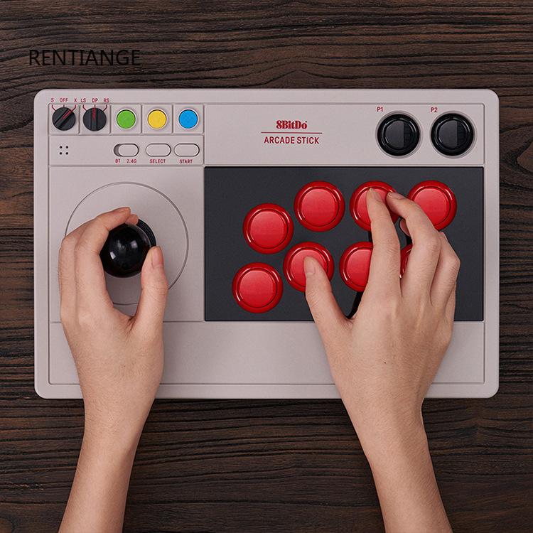 

Game Controllers & Joysticks In Stock 8Bitdo Arcade Stick Joystick Wireless Bluetooth/2.4G/Wired Supported Turbo For Switch Windows