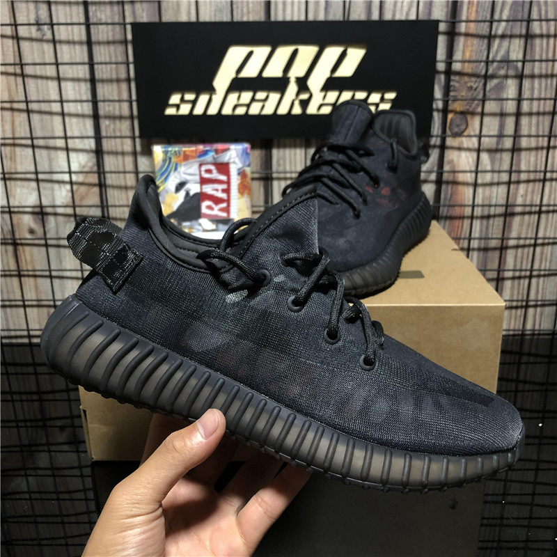 

new kanye v2 men women running shoes cream white cinder tail light black static 3m reflective zebra oreo bred trainer sneakers with box for