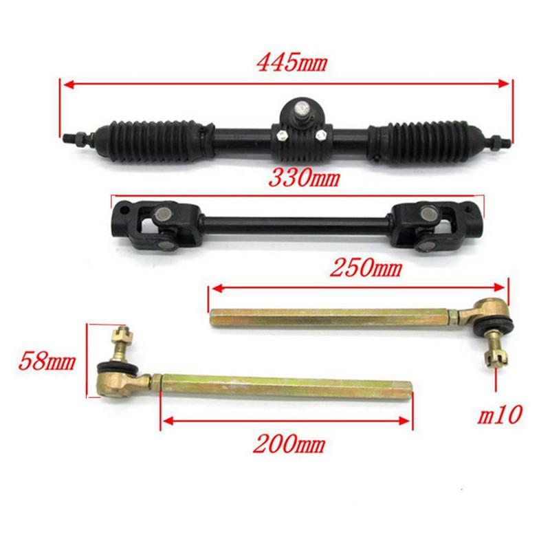 

Parts Steering Wheel For 110cc Go Kart Karting ATV Motor Accessories Motorcycle