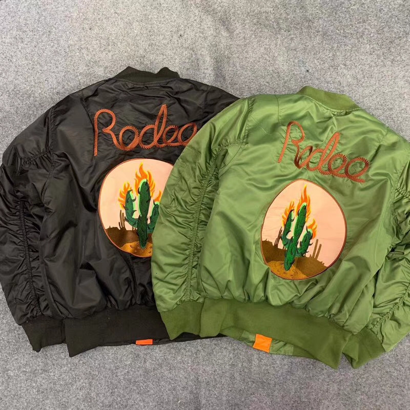 

2021 New 20ss Latest Top Hip Hop Astroworld Bomber Men Women High Quality Ma-1 Embroidery Coat Jacket Uvy4