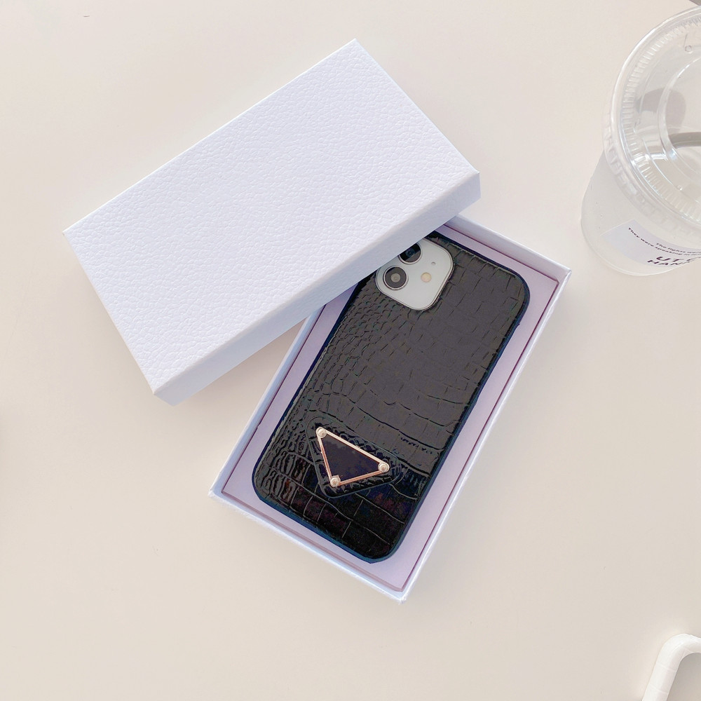 

Fashion Designers Phone Cases for iphone 13 Pro Max 12 Mini 11 XR XS XSMax Samsung Galaxy s21 ultra 5G s20 s21plus NOTE 20 s10 Plus Luxury Crocodile Pattern Cover With Box, 3pa+logo