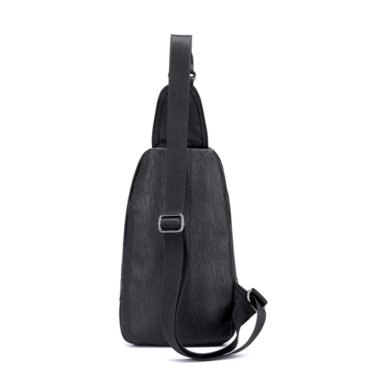 Mode simple voyage jeune homme sac messager sac en cuir sacs pour hommes