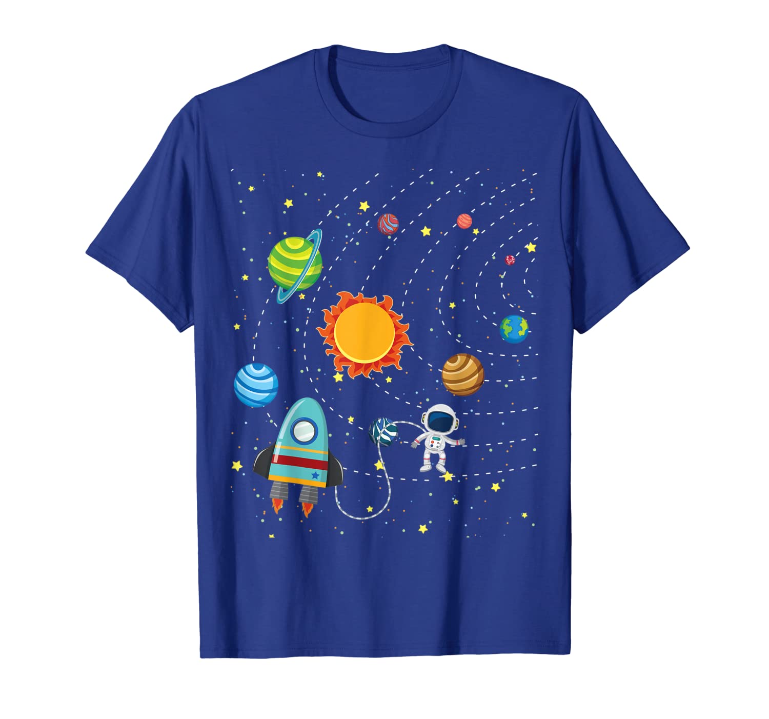 

space planet solar system gift tshirt geeks kid tee, White;black