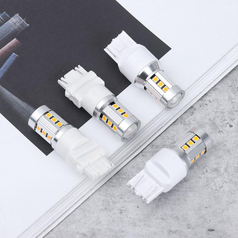 

Car Headlights Durable T20 LED 7443 7440 W21W W21/5W WY21W Bulb T25 3156 3157 P27W P27/7W Turn Signal Light Reverse Lamp12V Auto White