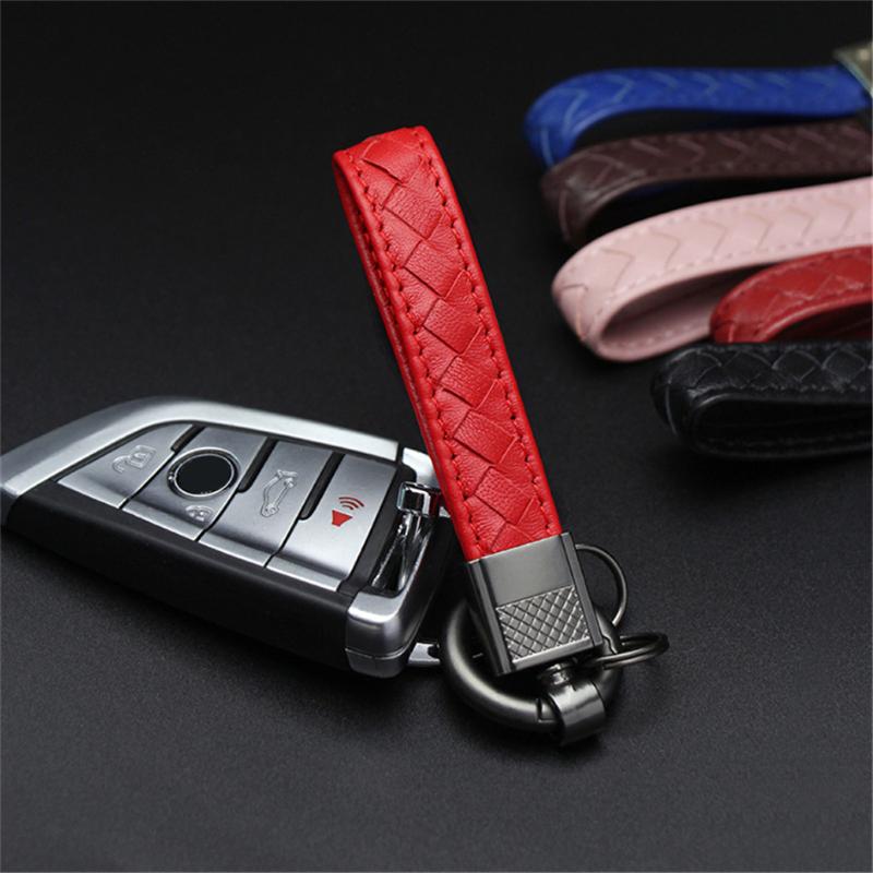 

Keychains High Quality Alloy Key Rings Genuine Leather Keychain For F10 F20 F30 E36 E39 E46 E60 E90 Keyring Holder Business Accesorios