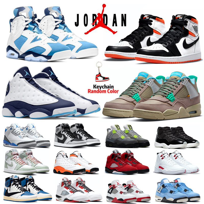 

Air Jorden 13 Men Basketball Shoes sneakers Airs 1 University Blue Silver Toe jordan 4s Fire Red 5 6s UNC 25th Anniversary 11s women trainer manbasketballshoes, Customize don't pay