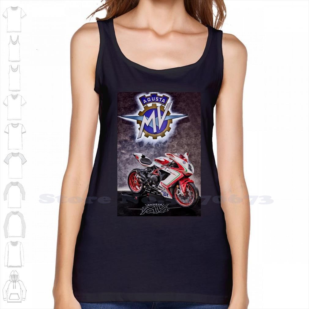 

mv agusta f3 800 rc summer funny tank sleeveless vest for men women motors motorbike motorcycle, White;black