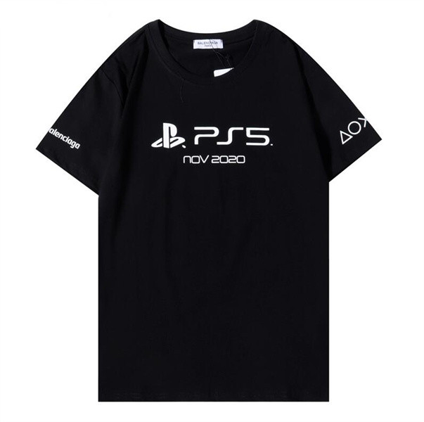 

2021 New Style Men Designer T Shirts Men Women Letter Printed Tshirts Fashion Summer Short Sleeve Tees Tops Breathable T-shirts, Black