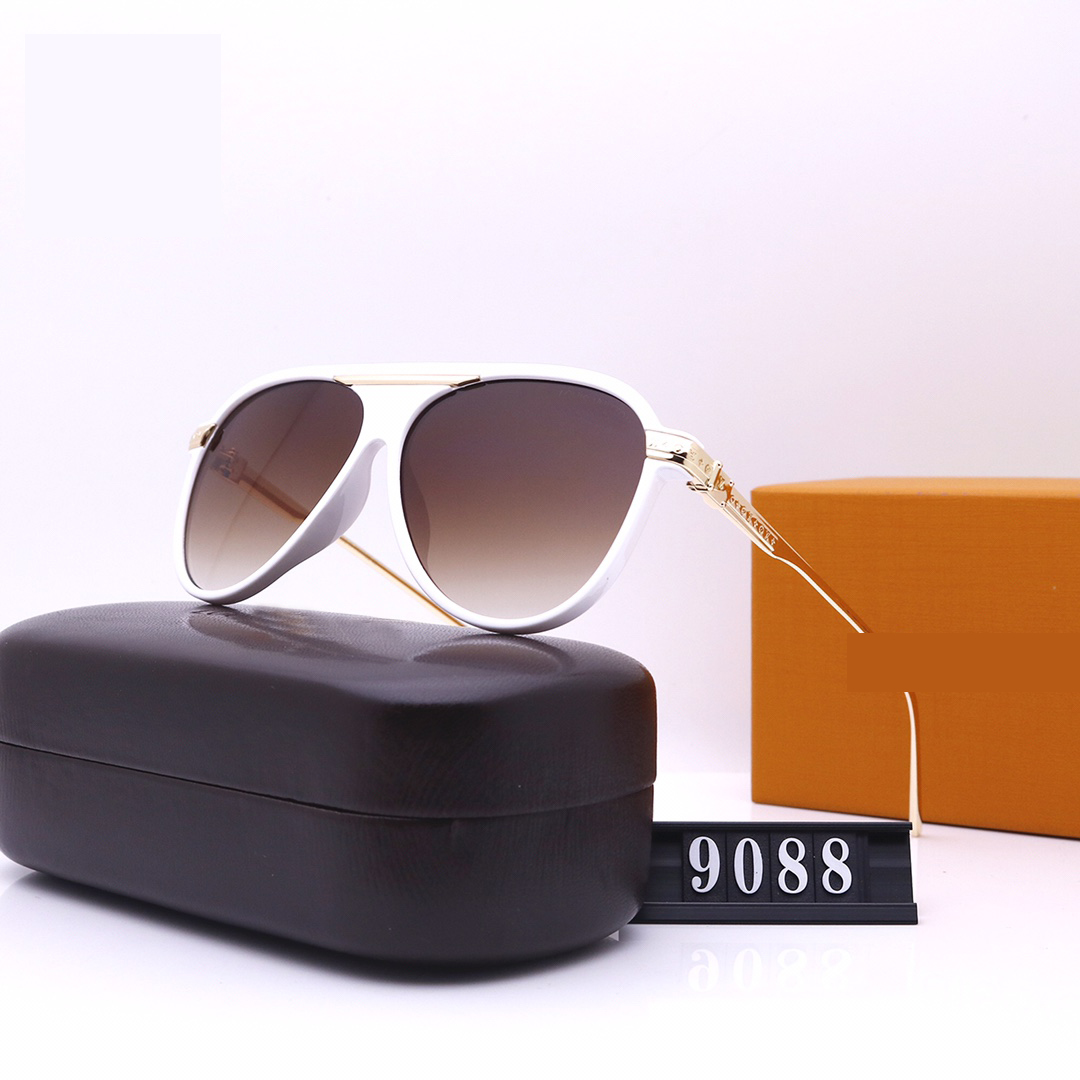 

099088 LV LOUIS VITTON Sunglasses Men Women Sunglasses HD Lens UV400 Classic Driver Luxurys Designers Sunglasses travel fashion