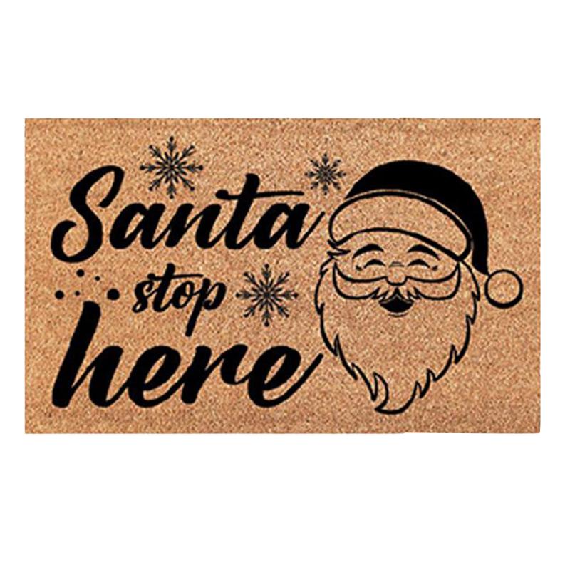 

Christmas Decorations Festival Decoration Front Door Carpet Indoor Outdoor Anti-skid Mat Sofa Living Bedroom Bedside Balcony Carpets