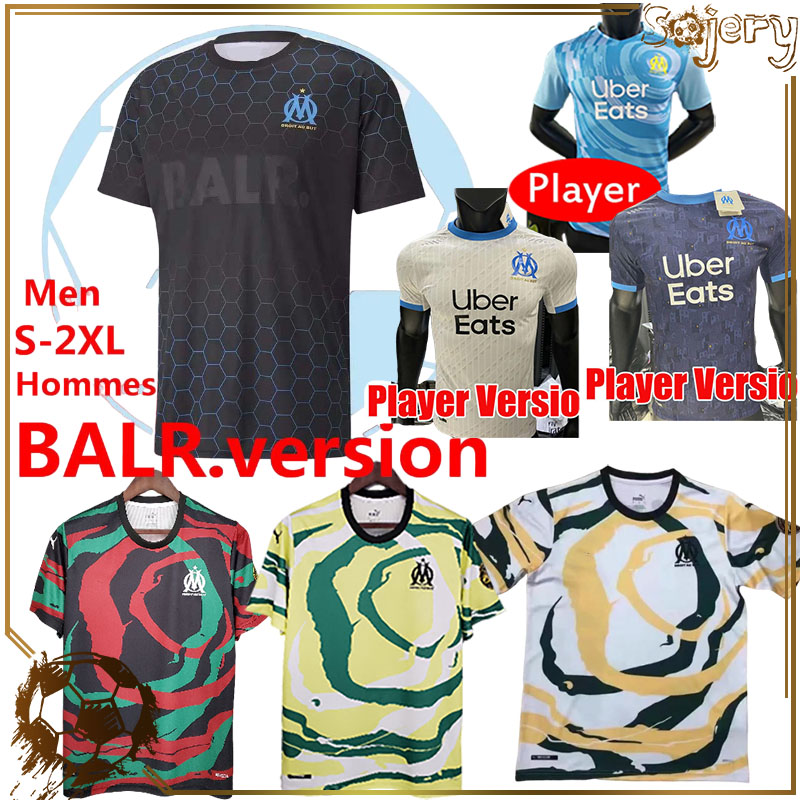 

21 22 Fans Player Version Soccer Jerseys Olympique De OM Africa Special Edition MILIK PAYET THAUVIN BENEDETTO Men Kids Pants, Black;yellow