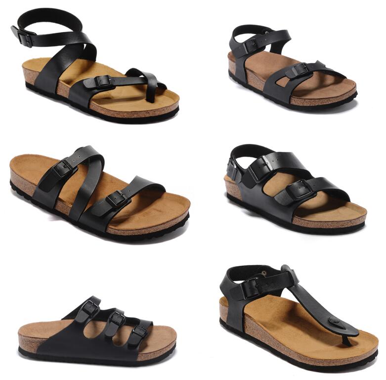 

Mayari Arizona Gizeh 2021 summer Men Women flats sandals Cork slippers unisex Clogs shoes classic colors Fashion Flats 34-46, 43