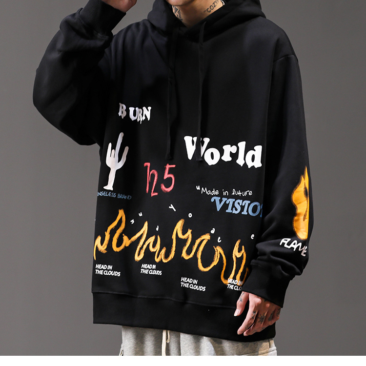 palm angels firestarter moletom com capuz