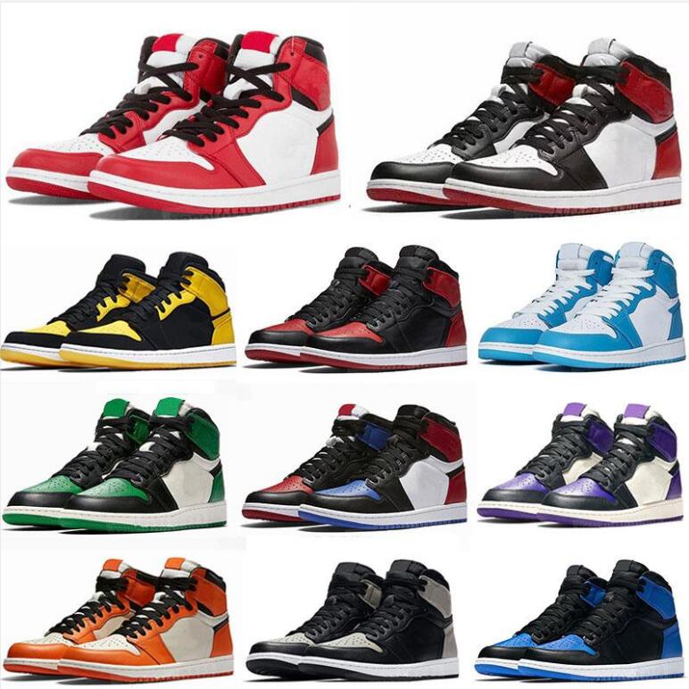 

Jumpman 1 Basketball Shoes Top quality Athletics X Sneakers Running Shoe For Men Women Sports Torch Hare Royal Pine Green Court Eur 36-48, 23