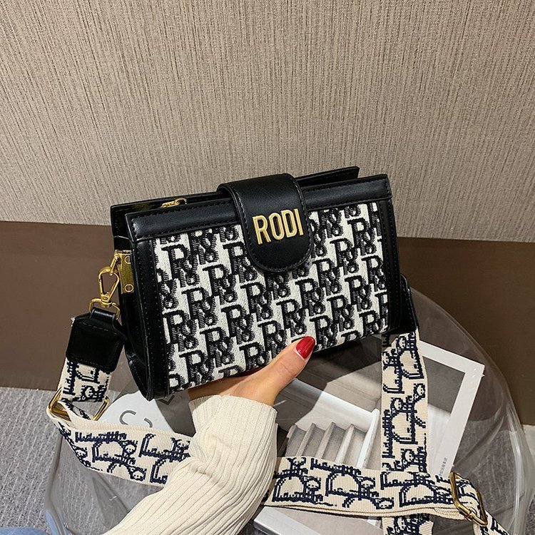 

75% OFF Xiaobao 2021 early spring new slant span single versatile ins wide shoulder belt women's bag D home large capacity