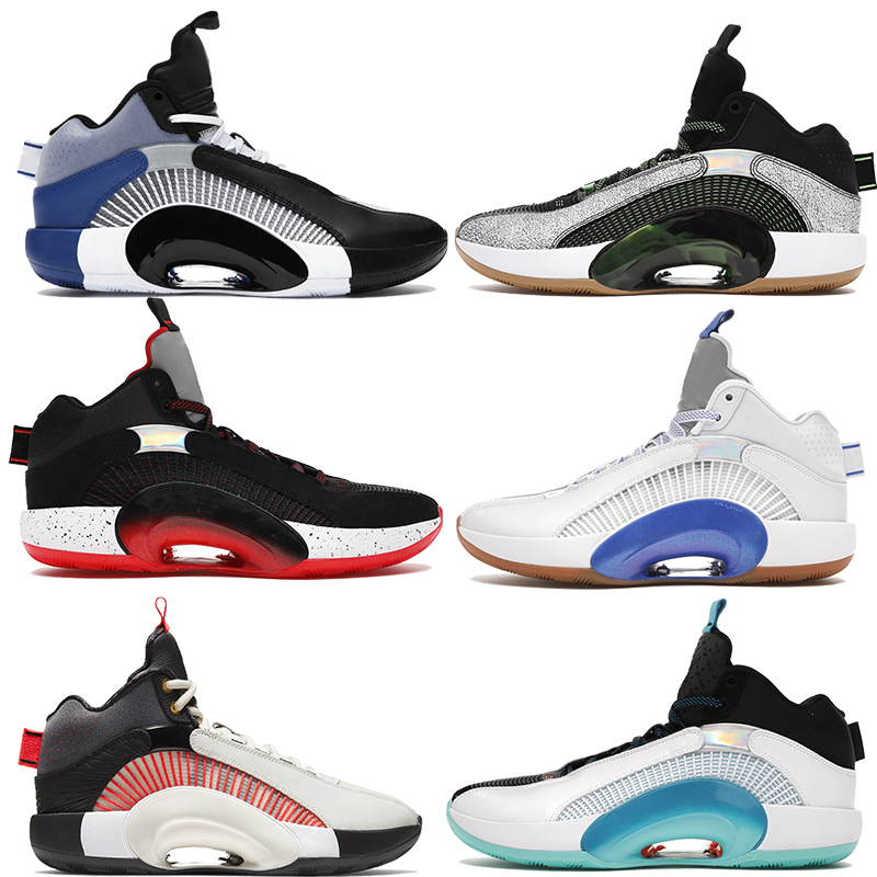 

Basketball Shoes 35s Bred white black gum CLOT Terra Cotta Center of Gravity Men Sneakers Sisterhood Warrior Dynasties Morpho Low Cosmic Dec