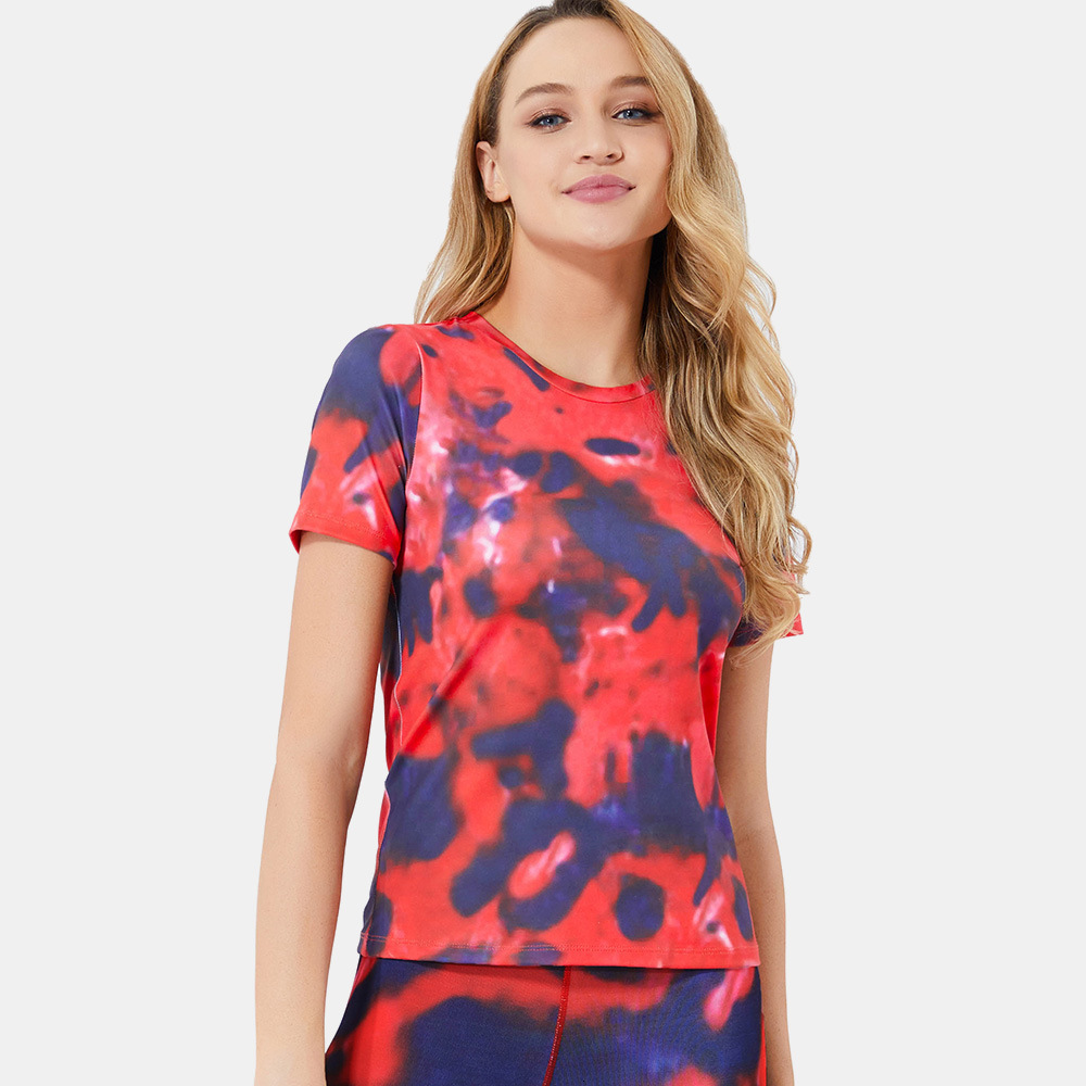 

2021 Without Sewing Yoga Shirts of Fast-drying Women Running Tight Tops Gymnasium Training Girls Manga Short Aptitude Sports T-shirts Hfi0, Eu