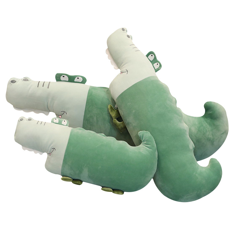 

Crocodile doll plush toy large sleep pillow long pillow cute cloth doll doll children's gift girl