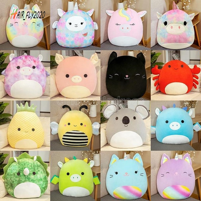 

5Pcs Squishmallow Movies Plush Toy For Party Favor Animal Doll Kawaii Unicorn Dinosaur Lion Soft Pillow Buddy Stuffed Gift Kids Girls FY7712 HJ02