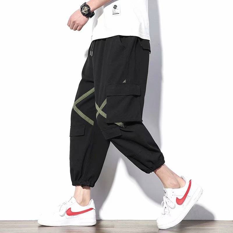 

2021 New Hip Hop Sportswear Moletom Casuais Dos Homens De Fitness Corredores Engraado Streetwear Machos Calas Moda Trc2