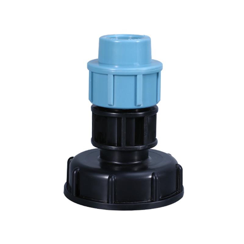 

Watering Equipments 1/2" 3/4" 1" Water IBC Tank Hose Adapter Coarse Reducer Thread Tap Elbow Straight Outlet Garden Tool, Dn20