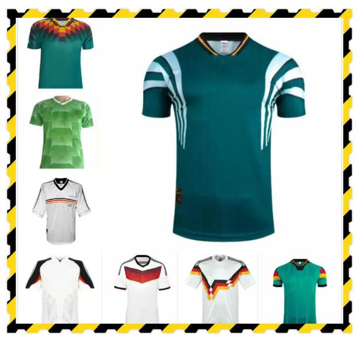 

World cup 1990 1992 1994 1998 1988 Retro GermanyS Soccer Jersey Littbarski BALLACK KLINSMANN Matthias home KALKBRENNER 1996 2004 Football Shirts