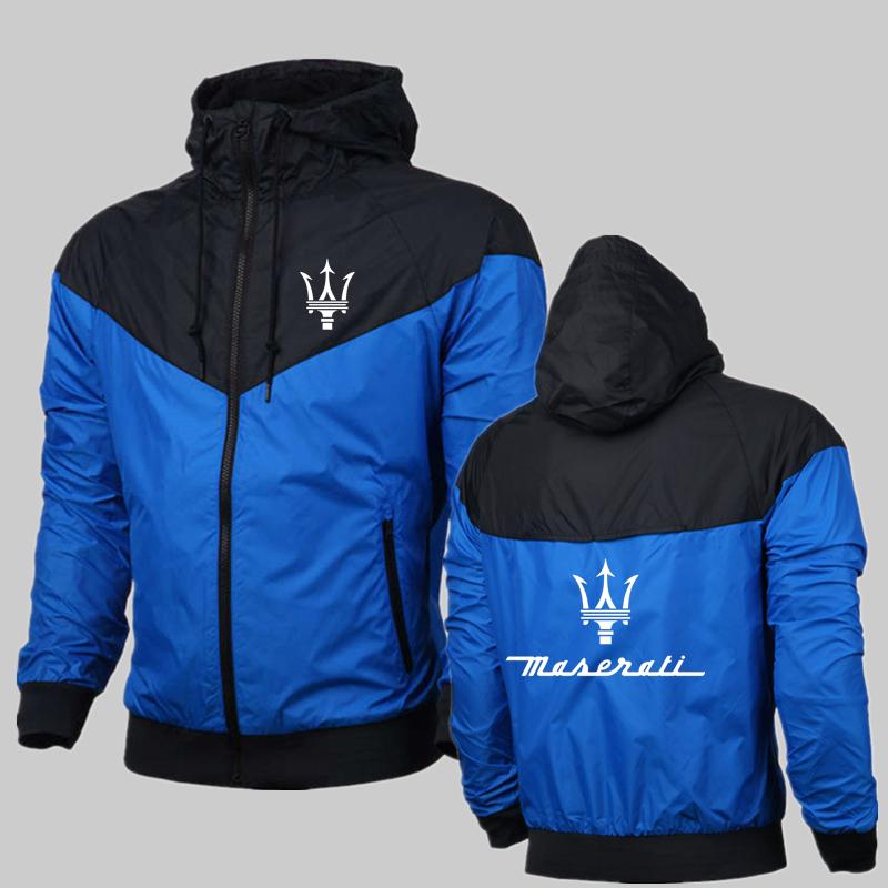

Men's Hoodies & Sweatshirts Spring Autumn Logo Printed Custom Made Spliced Men Hoodie Jacket Zipper Cardigan Casual Delicate Man Sp, Black