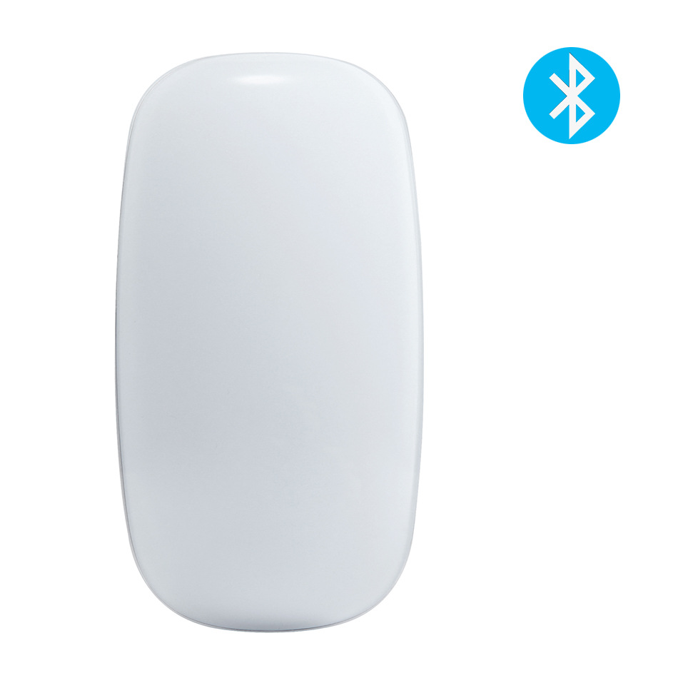 

Hongsund Bluetooth Wireless Magic Mouse Slim Arc Touch Mouse Ergonomic Optical USB Computer Ultra-thin Mice For Apple Mac PC