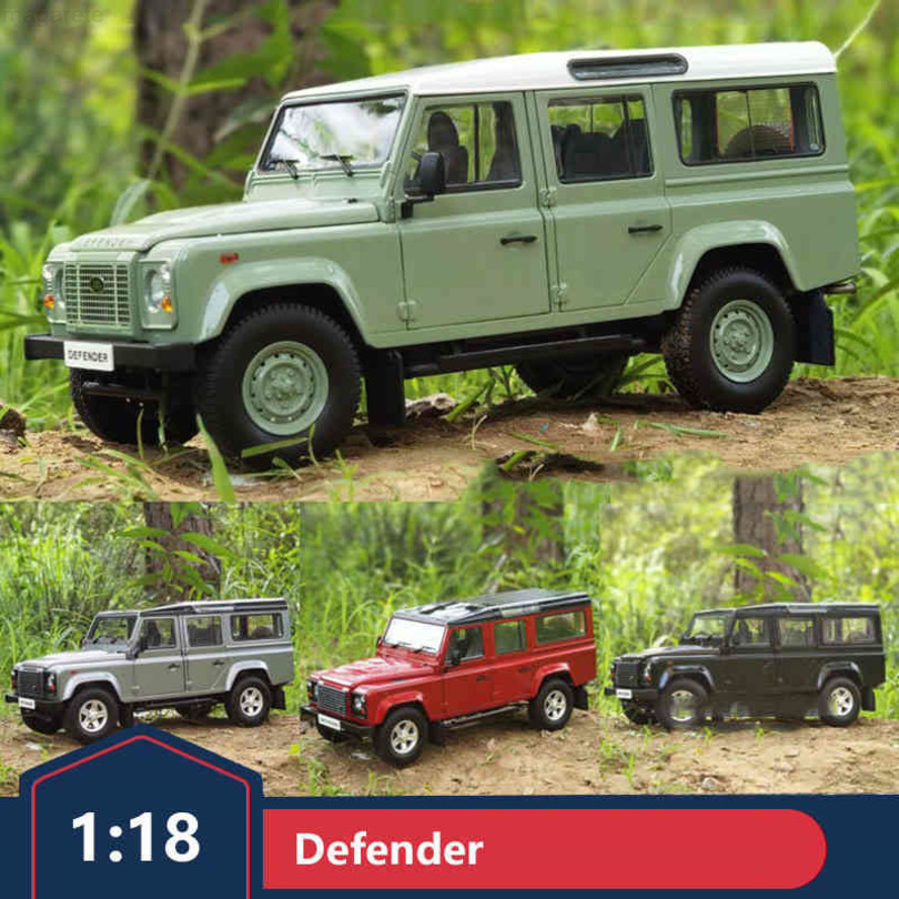 

Century - four door off-road vehicle dragon 1:18 Land Rover guard 110, automobile simulation metal alloy