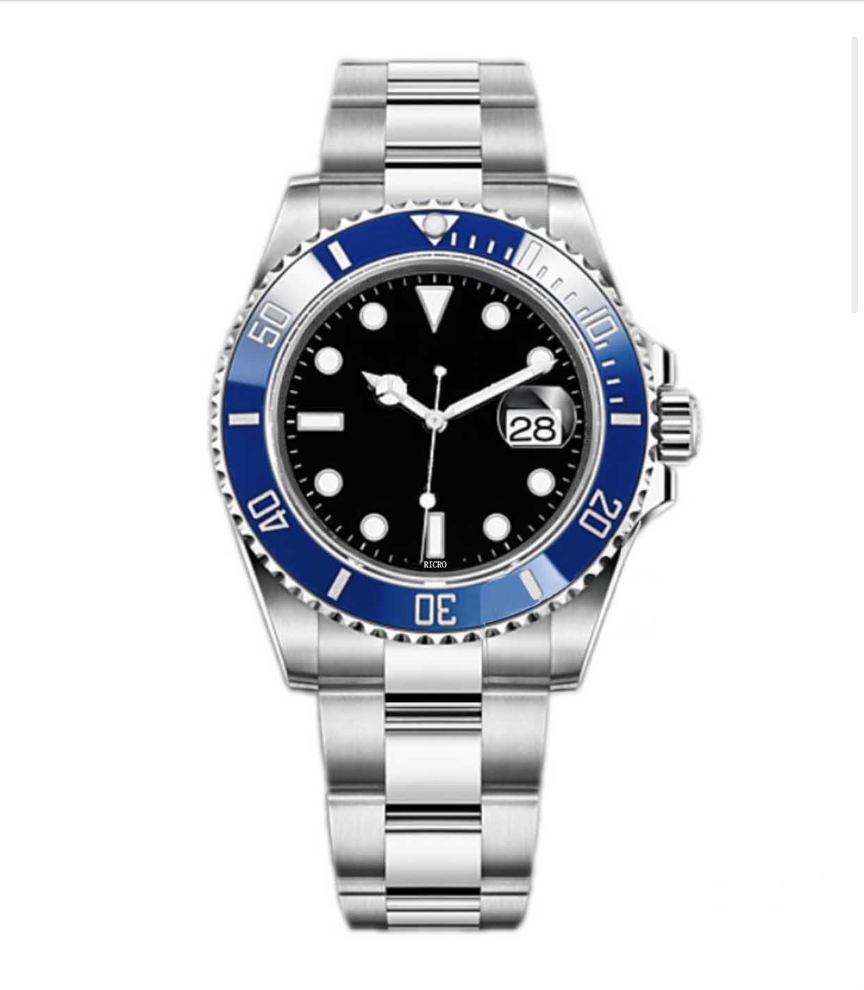 

Watches, men's sports, diving, stainless steel case folding buckle, ceramic watch ring, sapphire glass, wholesale and retail, Waterproof service