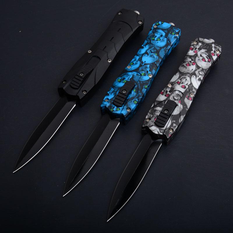 

BM 3300 3350 C07 C81 mini double action automatic knives 440 stainless steel blade Pocket knife with retail box A07 616 A161